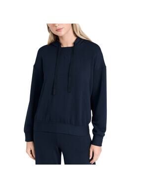Stateside Classic New Navy Softest Fleece Hoodie Size S